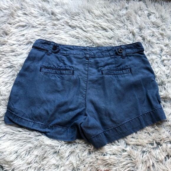 Gap Blue Chambray Lightweight Summer Shorts - Picture 6 of 6